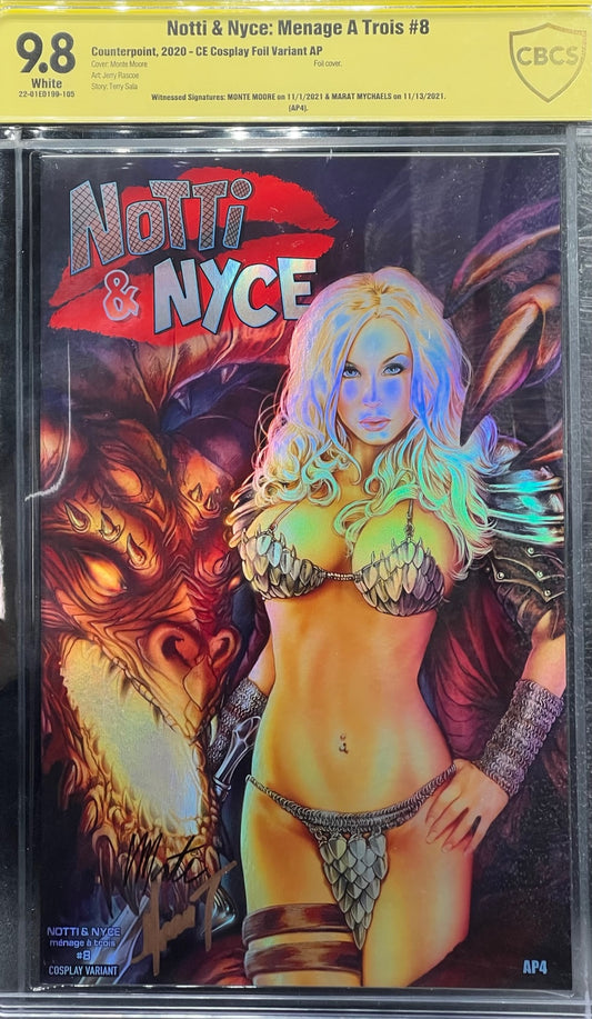 Notti & Nyce: Cosplay Gallery #2 Fatally Flawless Shah Variant CBCS 9. – Clan  McDonald Comics