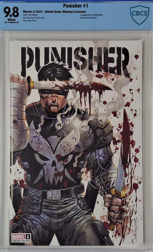 Punisher #1 Trade Dress Infinite Order CMC Exclusive – Clan McDonald Comics