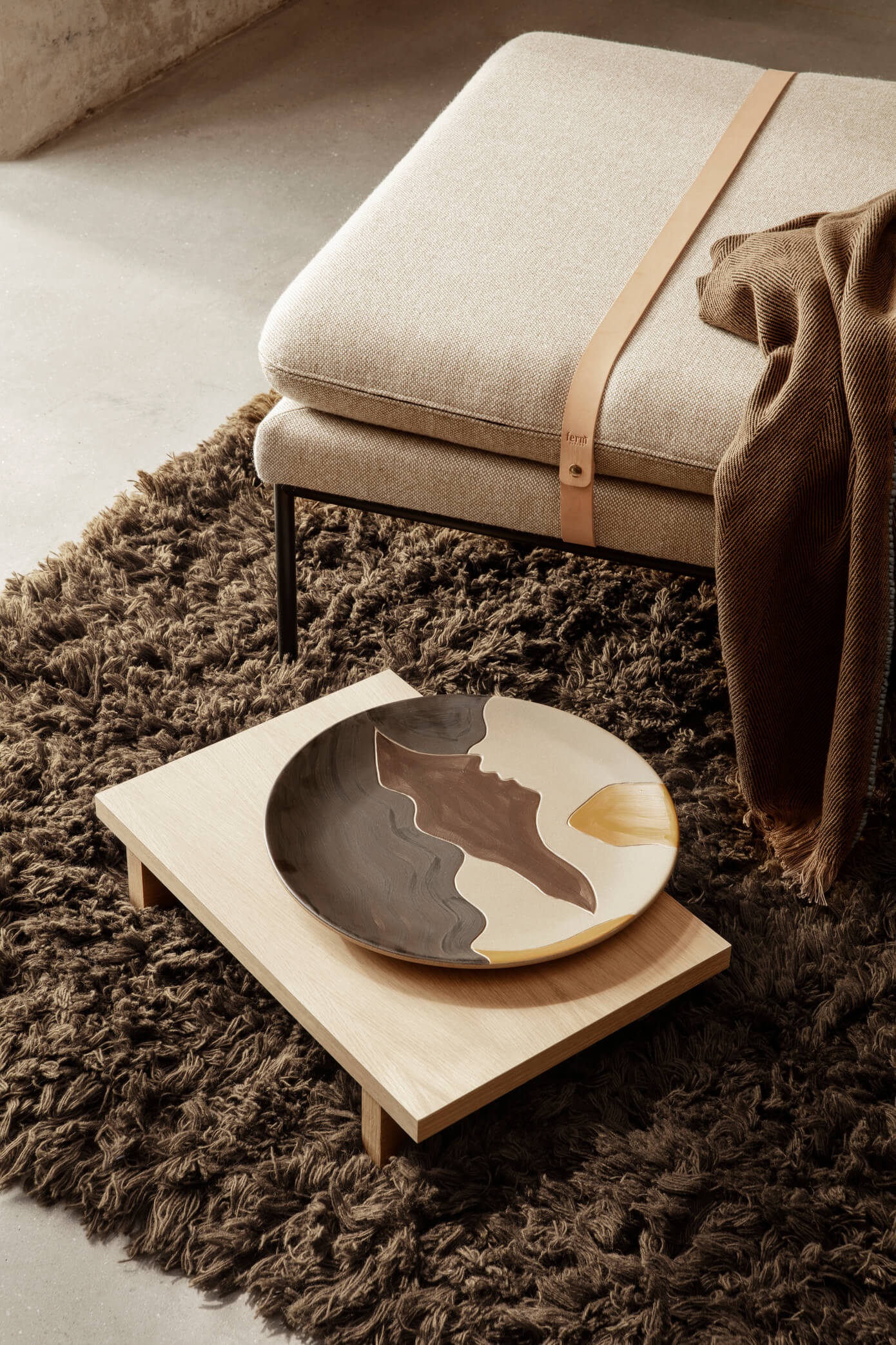 Cork Coaster  Buy Ferm Living online at A+R