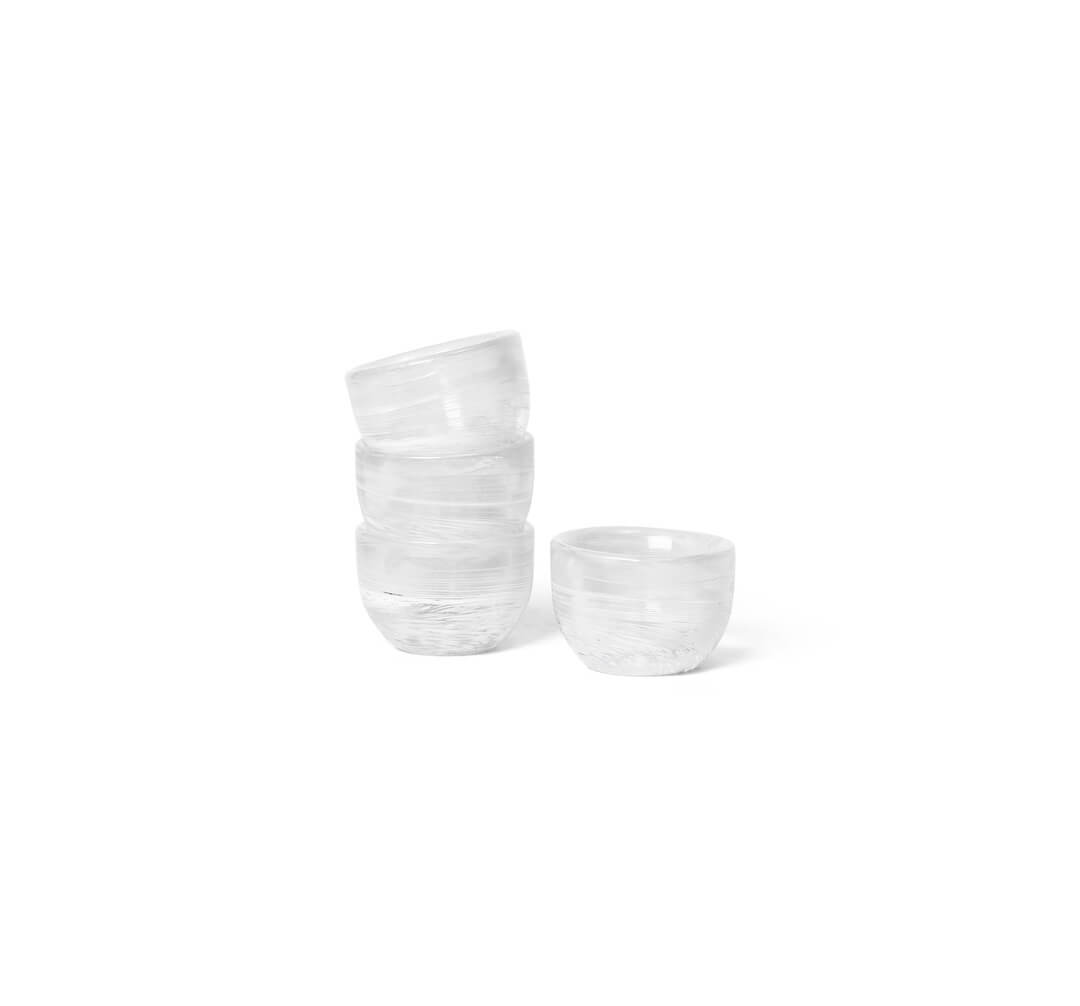 Ferm Living - Host White Wine Glasses - Set of 2 - Moss Green