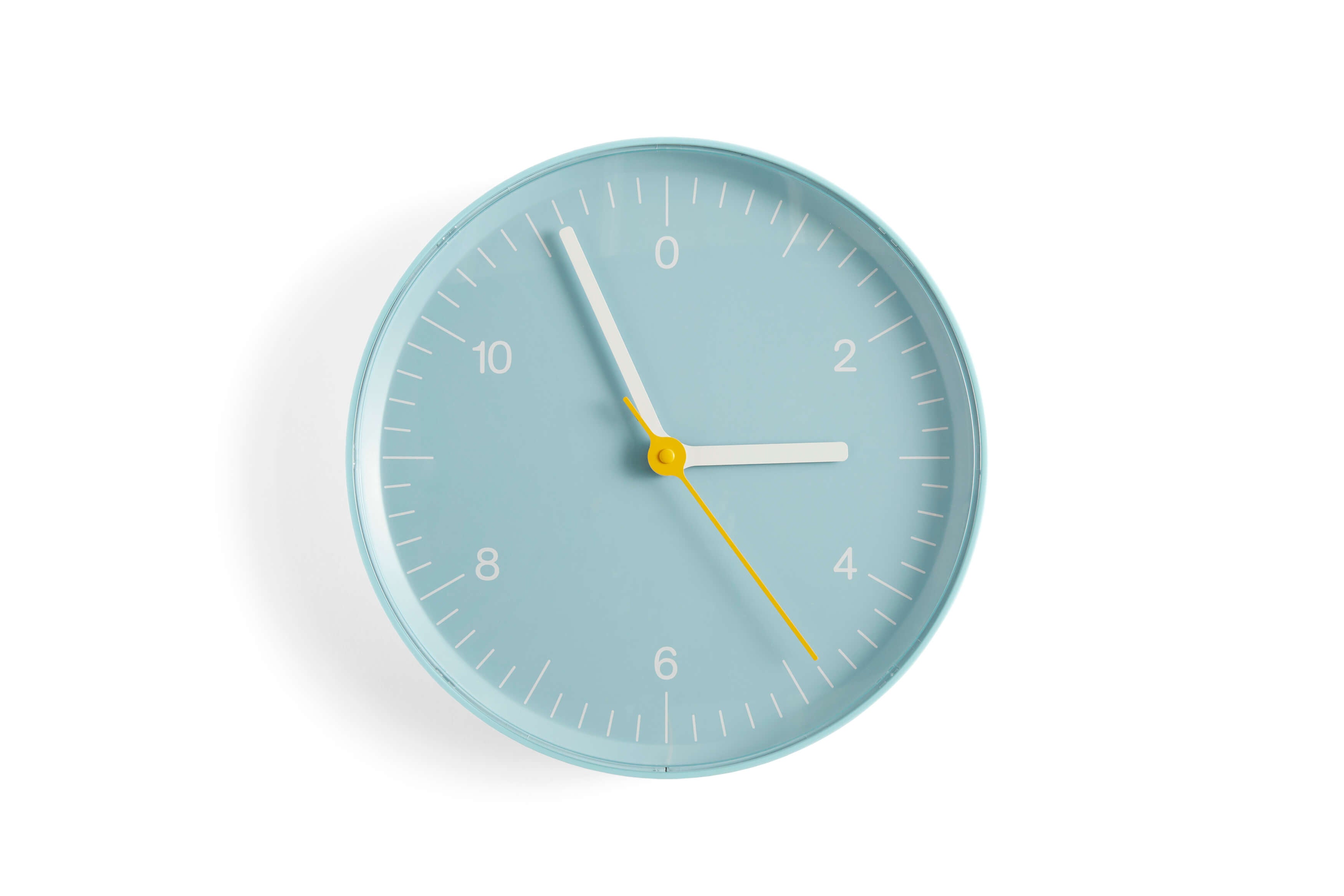 Table Clock - White | Quiet & Dual-Function | By HAY