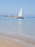 sailboat on water in PSG