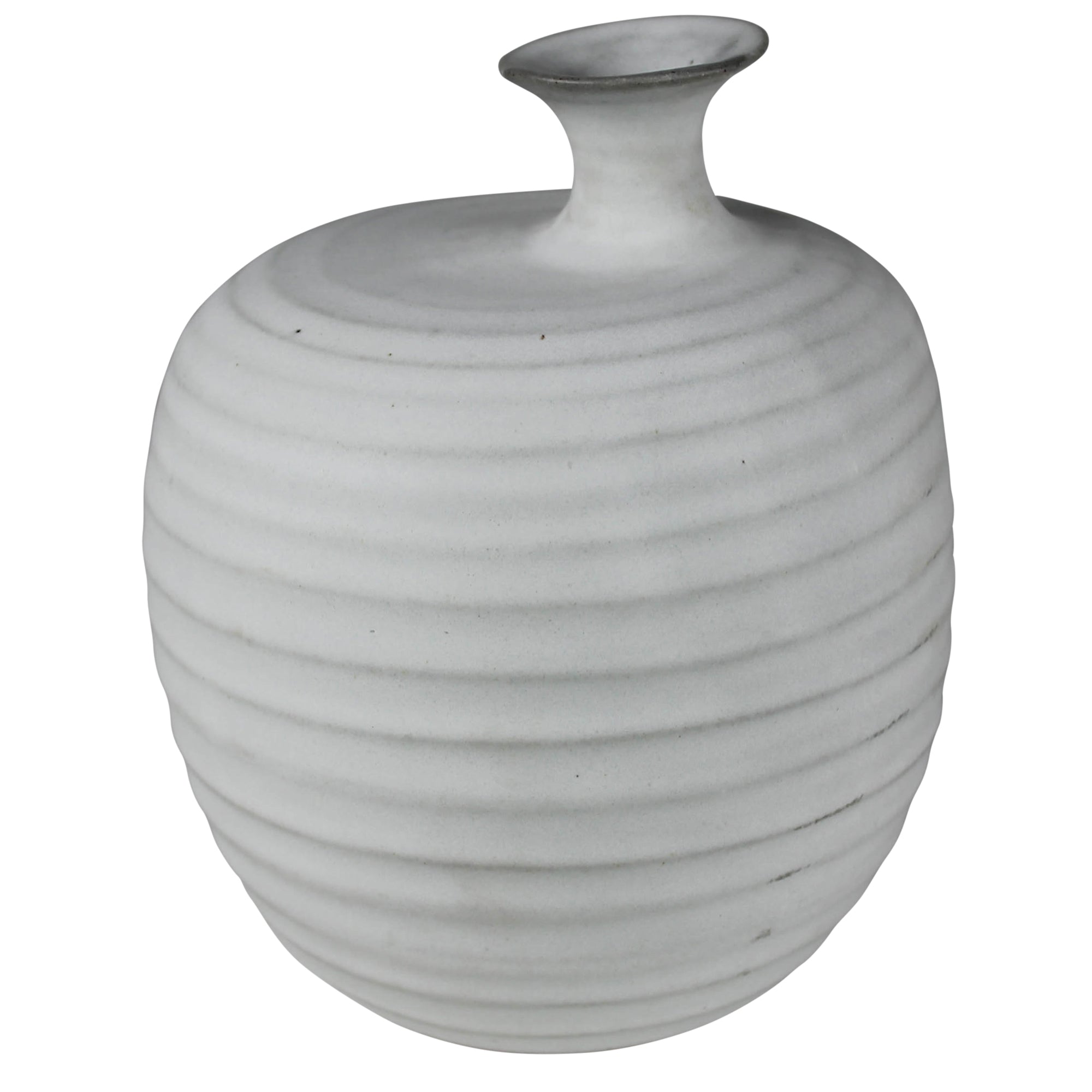  Eleo Vase with Neck, Ceramic - Sm By HomArt 