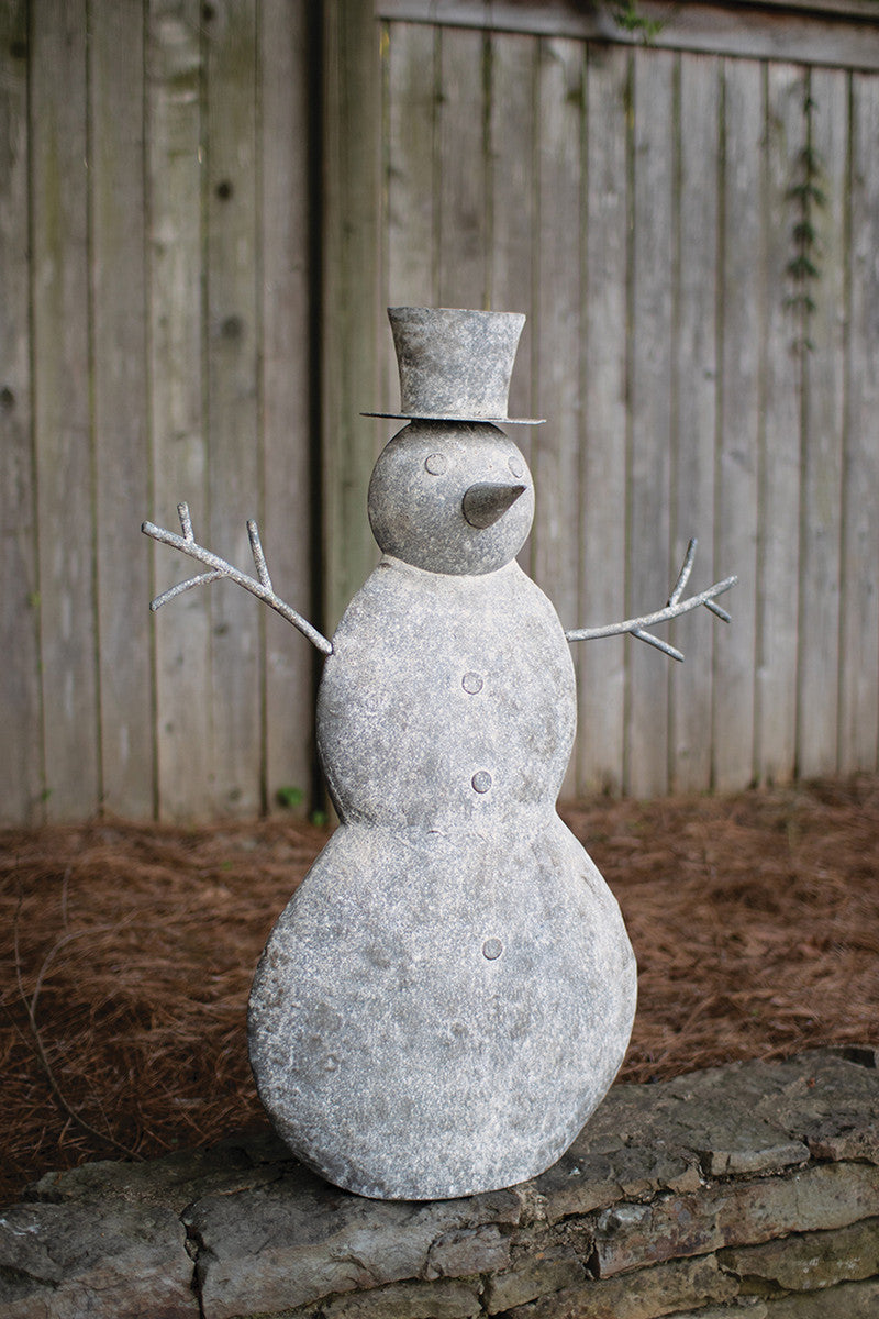  Metal Snowman By Kalalou 