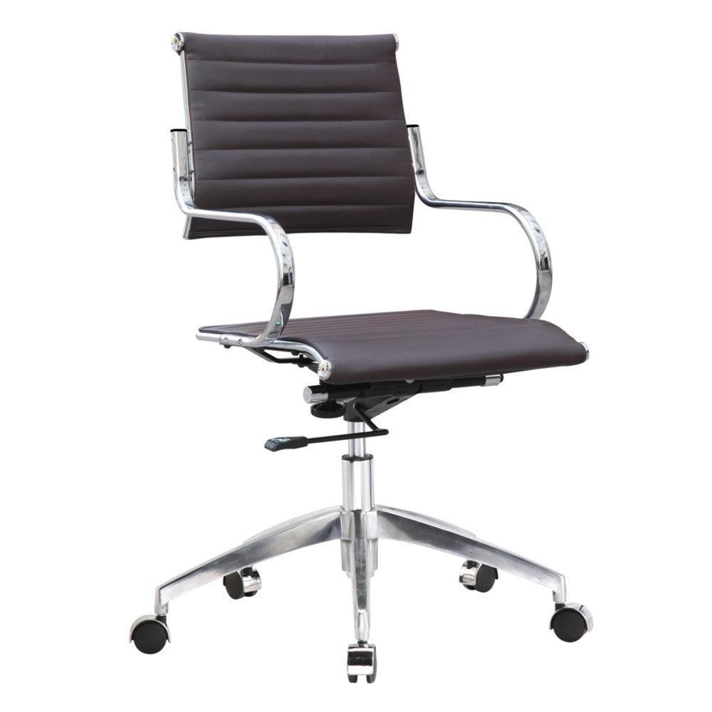 Fine Mod Imports Flees Office Chair Mid Back | Office Chairs | Modishstore-3