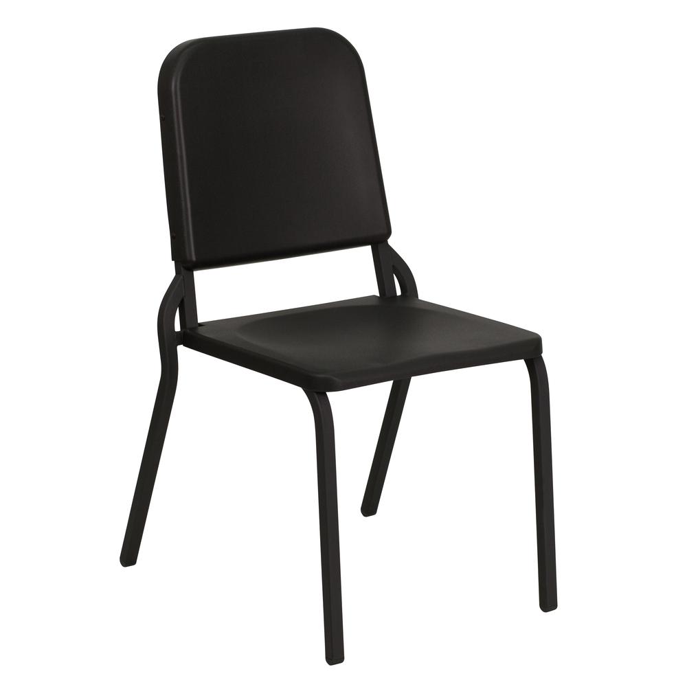  Hercules Series Black High Density Stackable Melody Band/Music Chair By Flash Furniture 