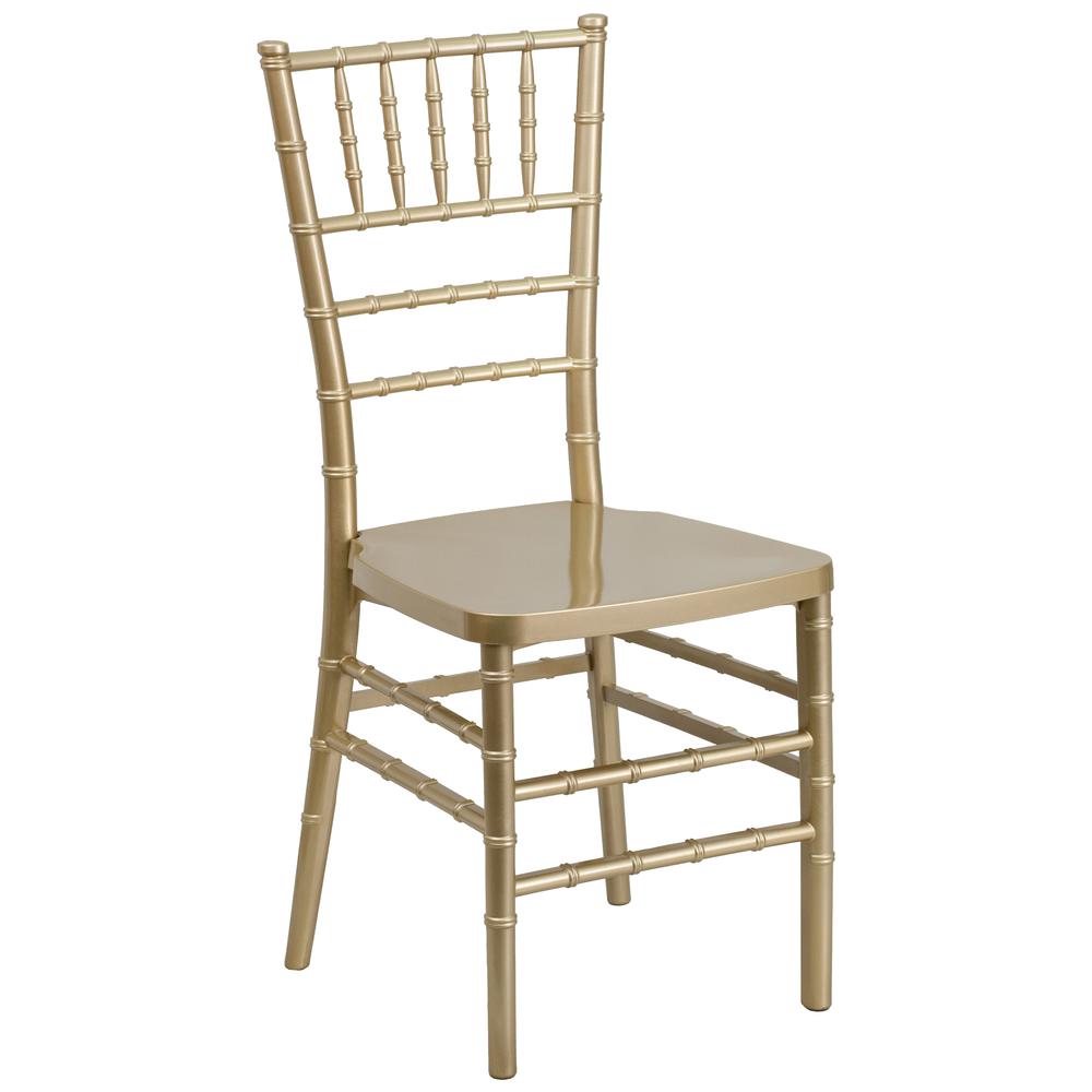  Hercules Premium Series Gold Resin Stacking Chiavari Chair By Flash Furniture 