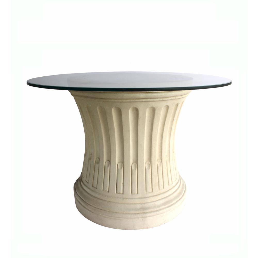  Louis Xvi Fluted Table By Anderson Teak 