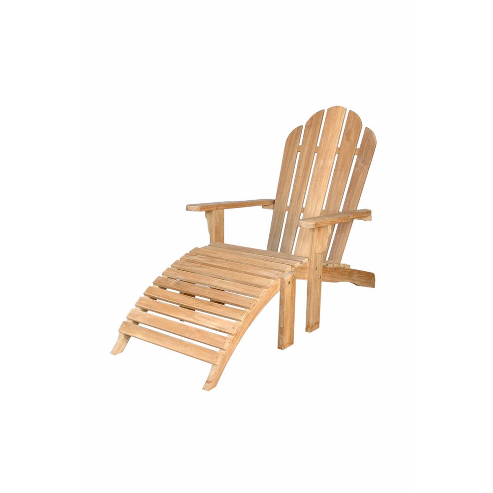  Adirondack With Ottoman By Anderson Teak 