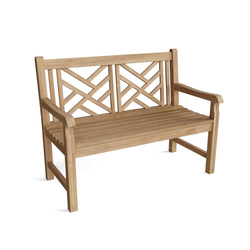  Vilano 2-Seater Bench By Anderson Teak 