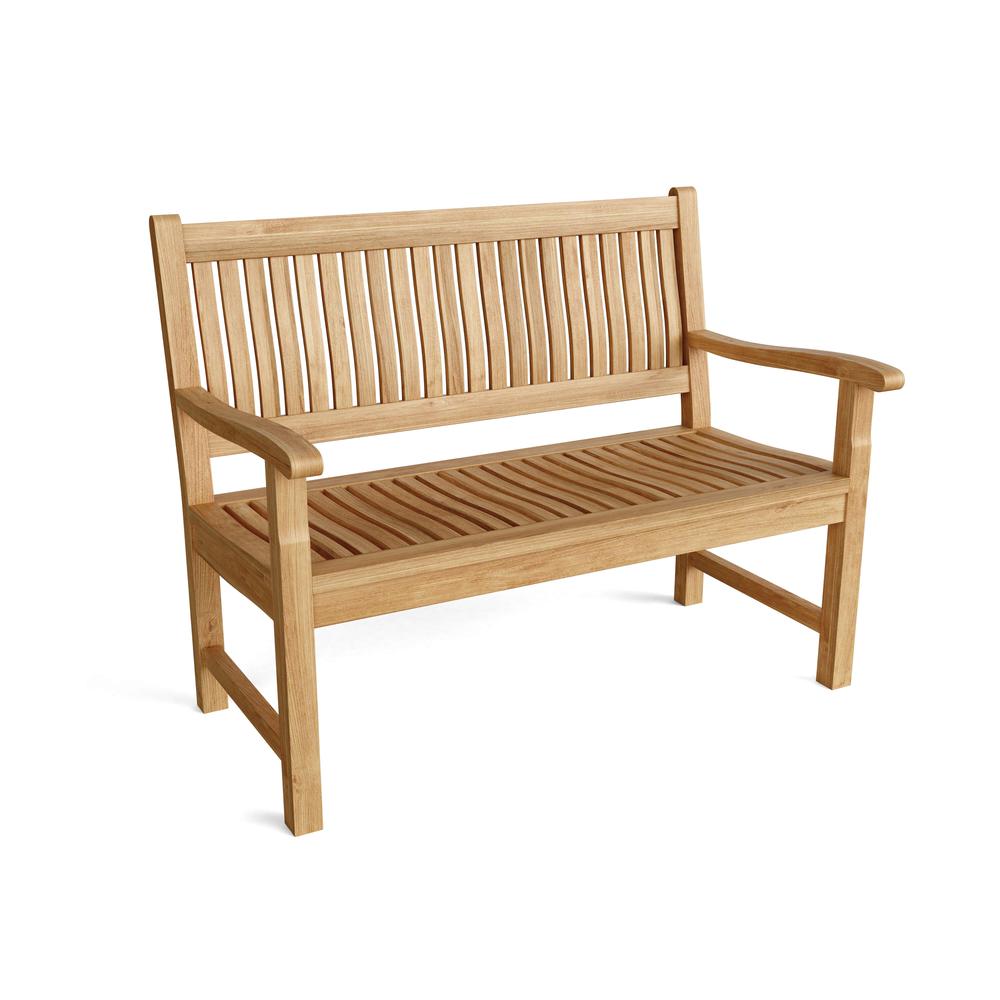  Del-Amo 2-Seater Bench By Anderson Teak 