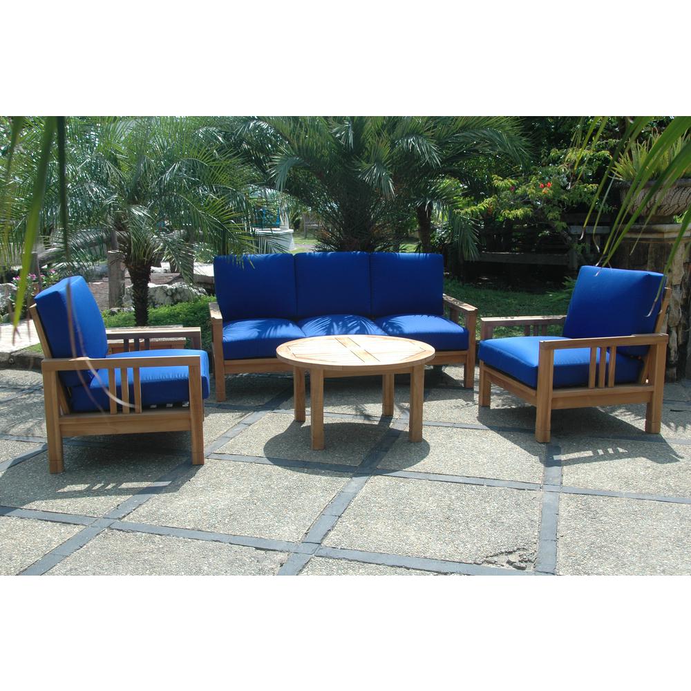  Southbay Deep Seating 5-Pieces Conversation Set C By Anderson Teak 