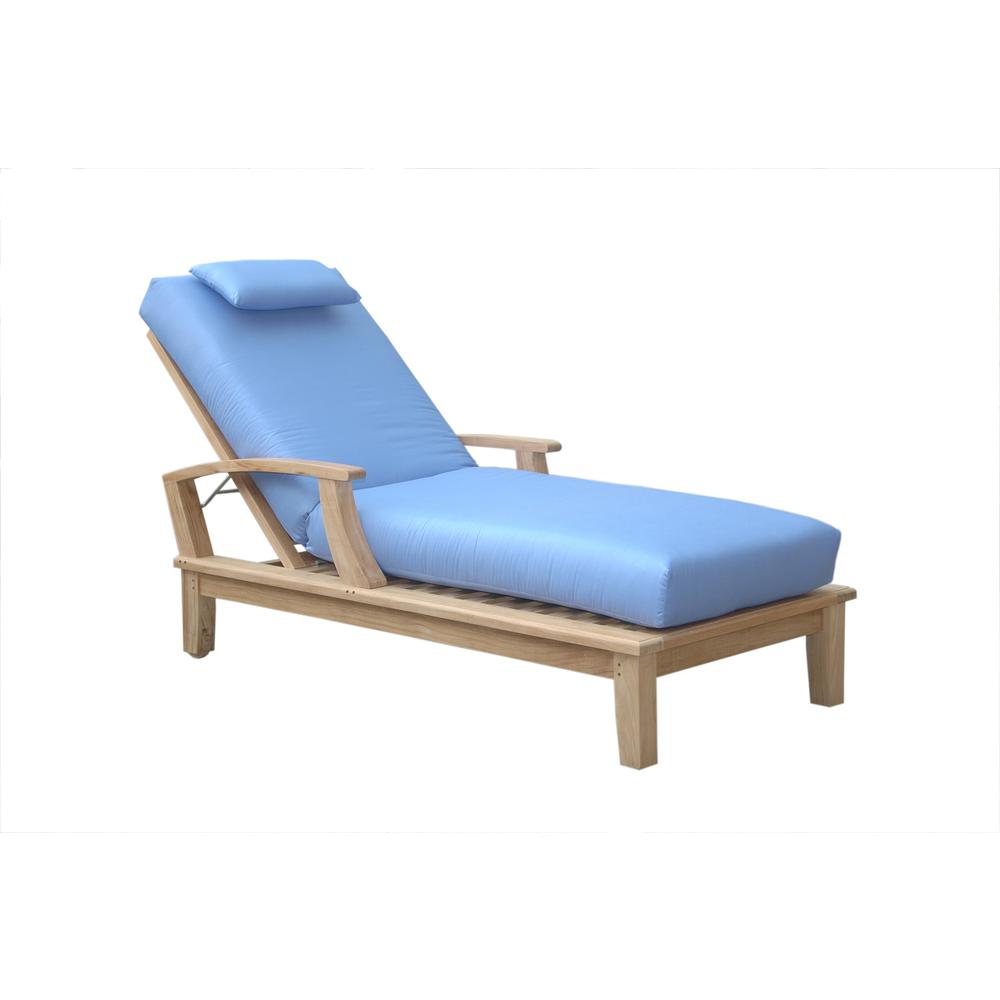  Brianna Sun Lounger With Arm By Anderson Teak 