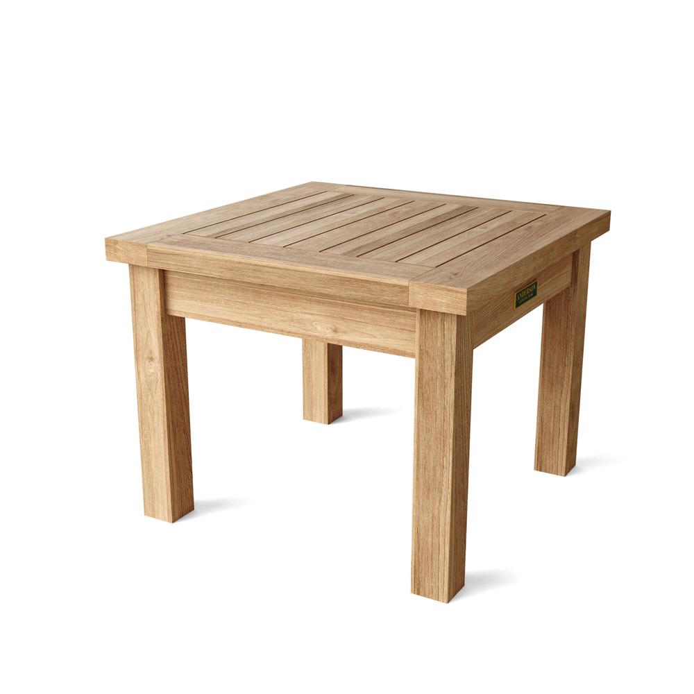  Bahama 20" Square Mini Table By Anderson Teak 