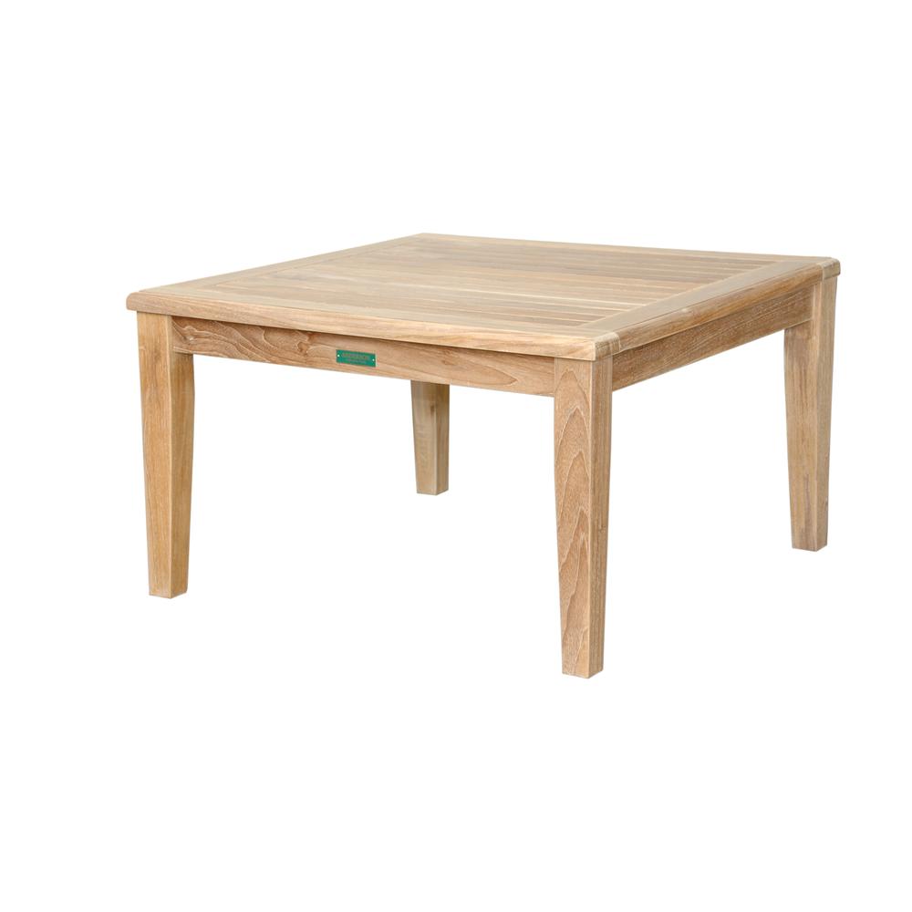  Brianna 32" Square Coffee Table By Anderson Teak 