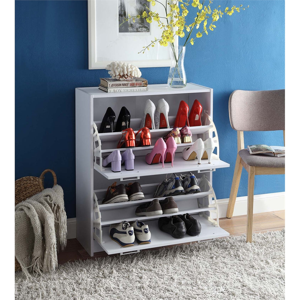  Deluxe Double Shoe Cabinet By 4D Concepts 