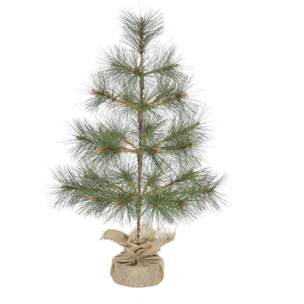  3-ft. Farmhouse Fir Christmas Tree with Burlap Bag By Fraser Hill Farm 