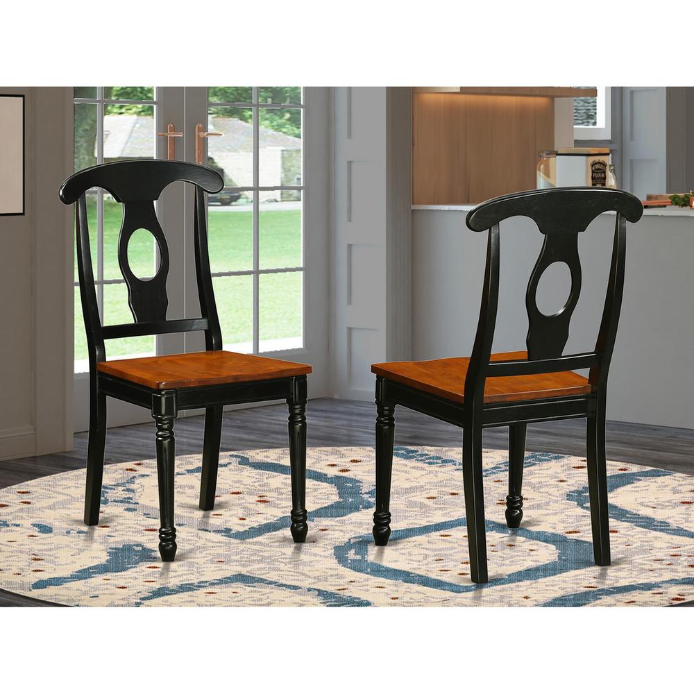  Kenley Oval Single Pedestal Oval Dining Table 42"X60" With 18" Butterfly Leaf, Set Of 2 By East West Furniture 