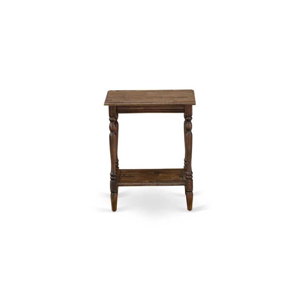  Wood End Table By East West Furniture 