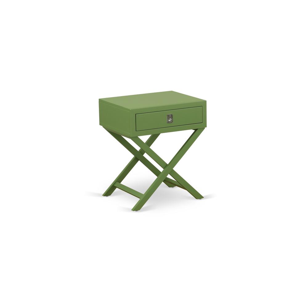  Night Stand Clover Green HANE12 By East West Furniture 