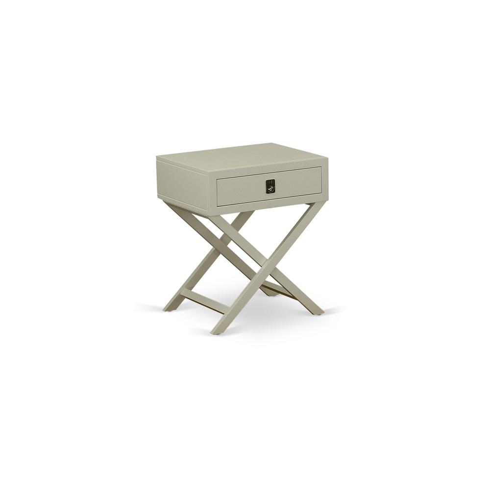  Night Stand Urban Gray HANE14 By East West Furniture 