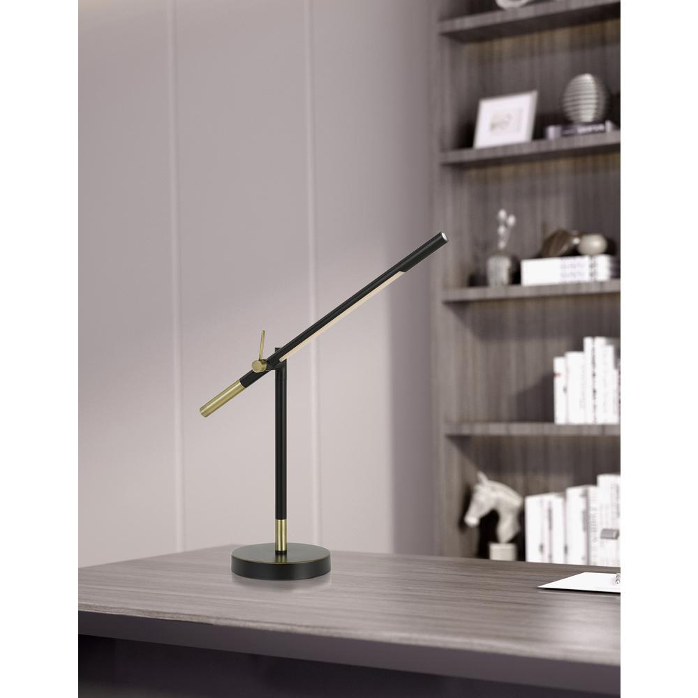 Virton Metal Led 10W, 780 Lumen, 3K Adjustable Desk Lamp By Cal Lighting | Desk Lamps | Moidshstore - 2