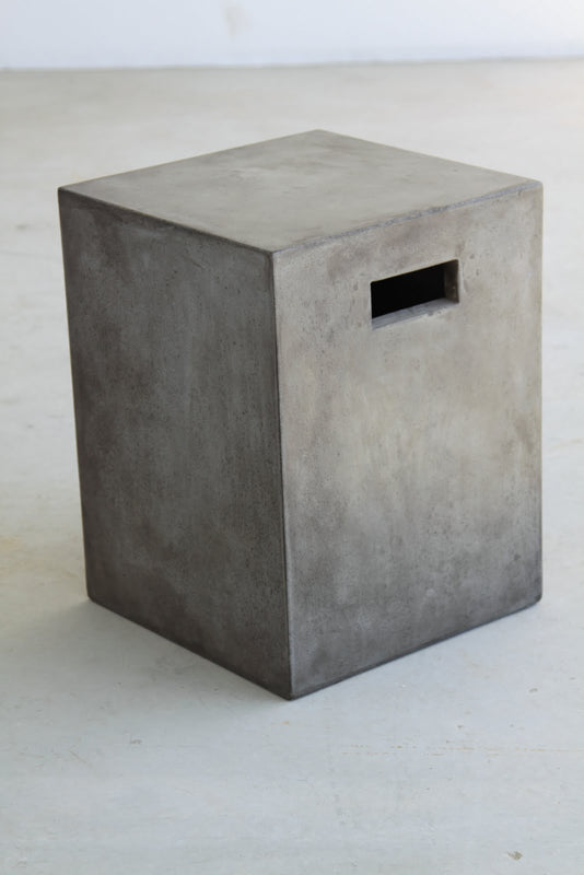  18' Concrete Dining Stool By Homeroots 