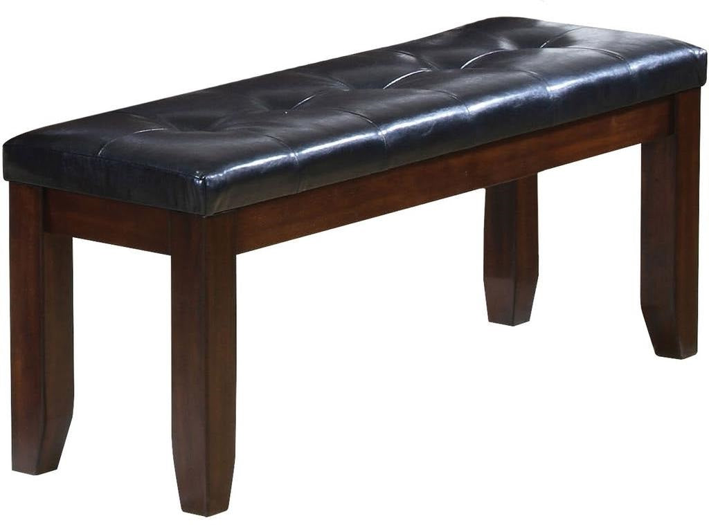  Black And Espresso Elegant Bench By Homeroots 