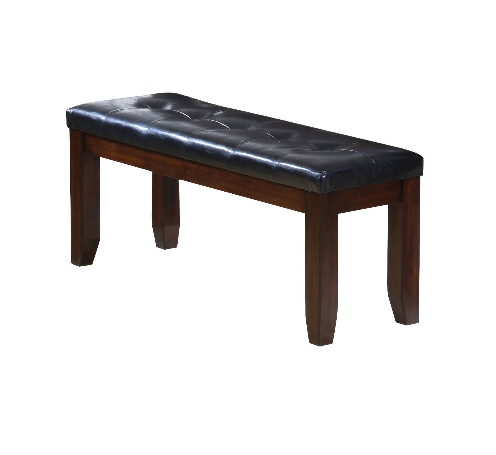  Black And Cherry Elegant Bench By Homeroots 