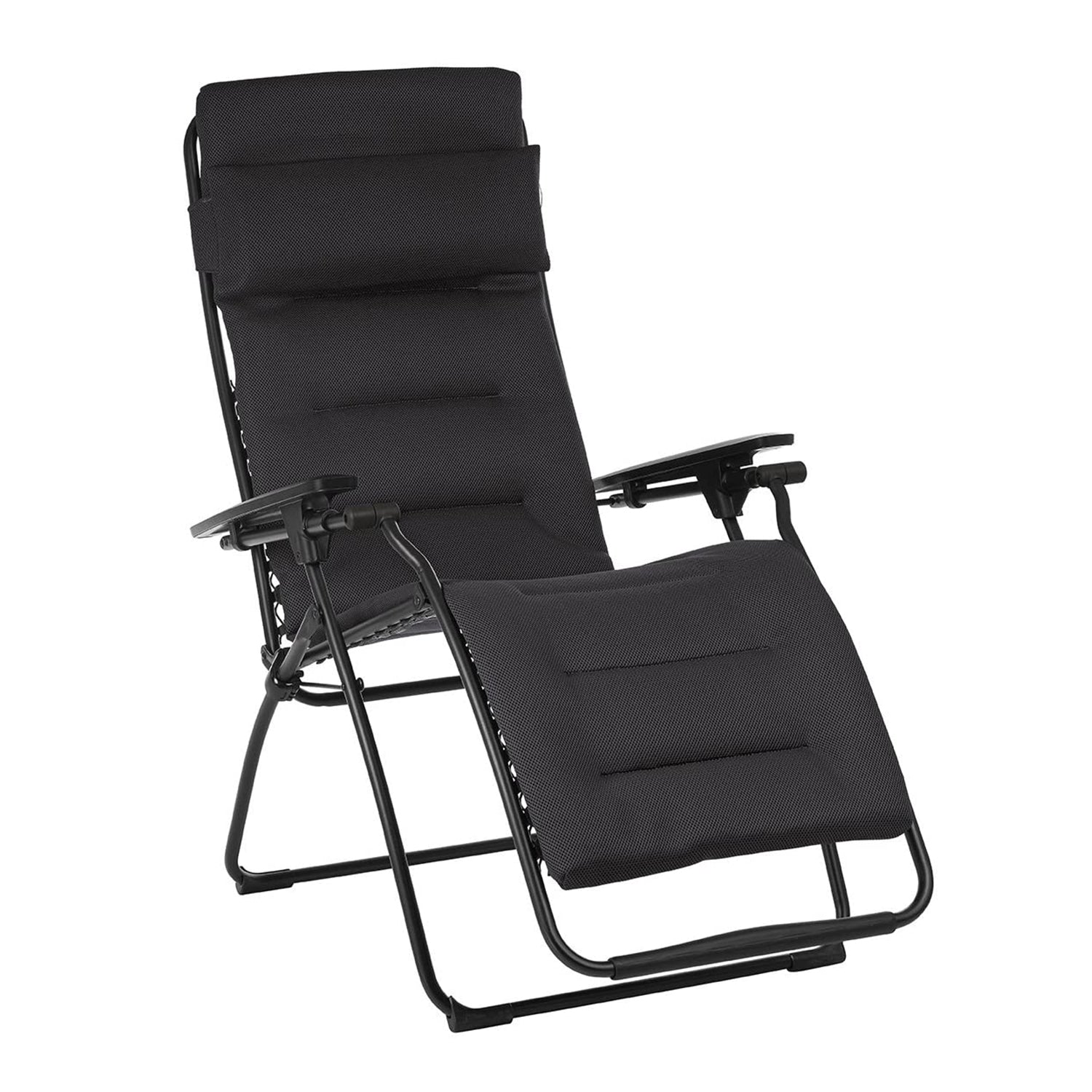  Zero Gravity Recliner - Black Frame - Acier Fabric By Homeroots 