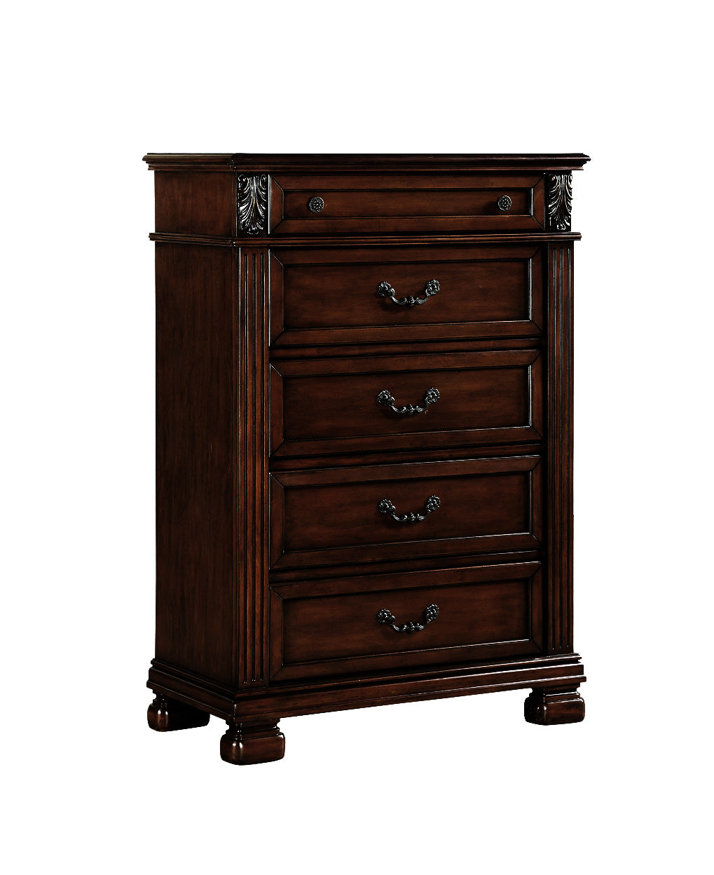  Dark Walnut Wood Chest By Homeroots - 347055 