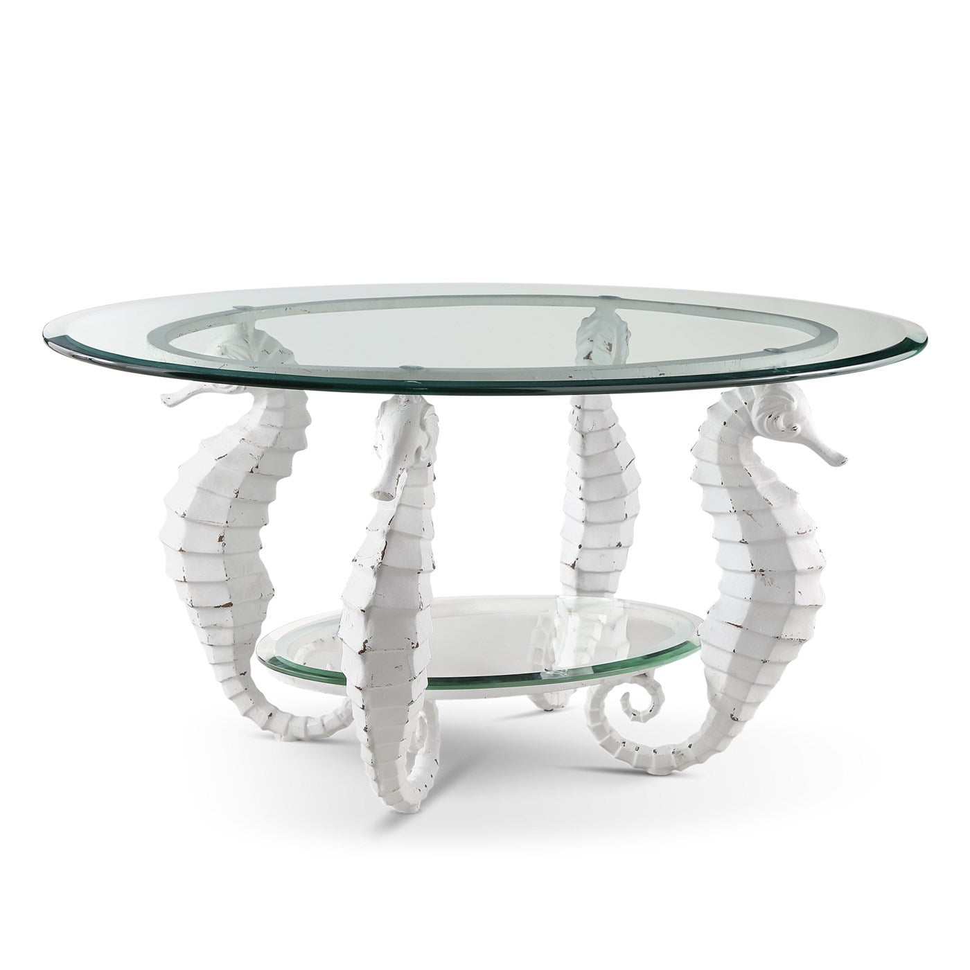 Seahorse Coffee Table (glass p By SPI Home