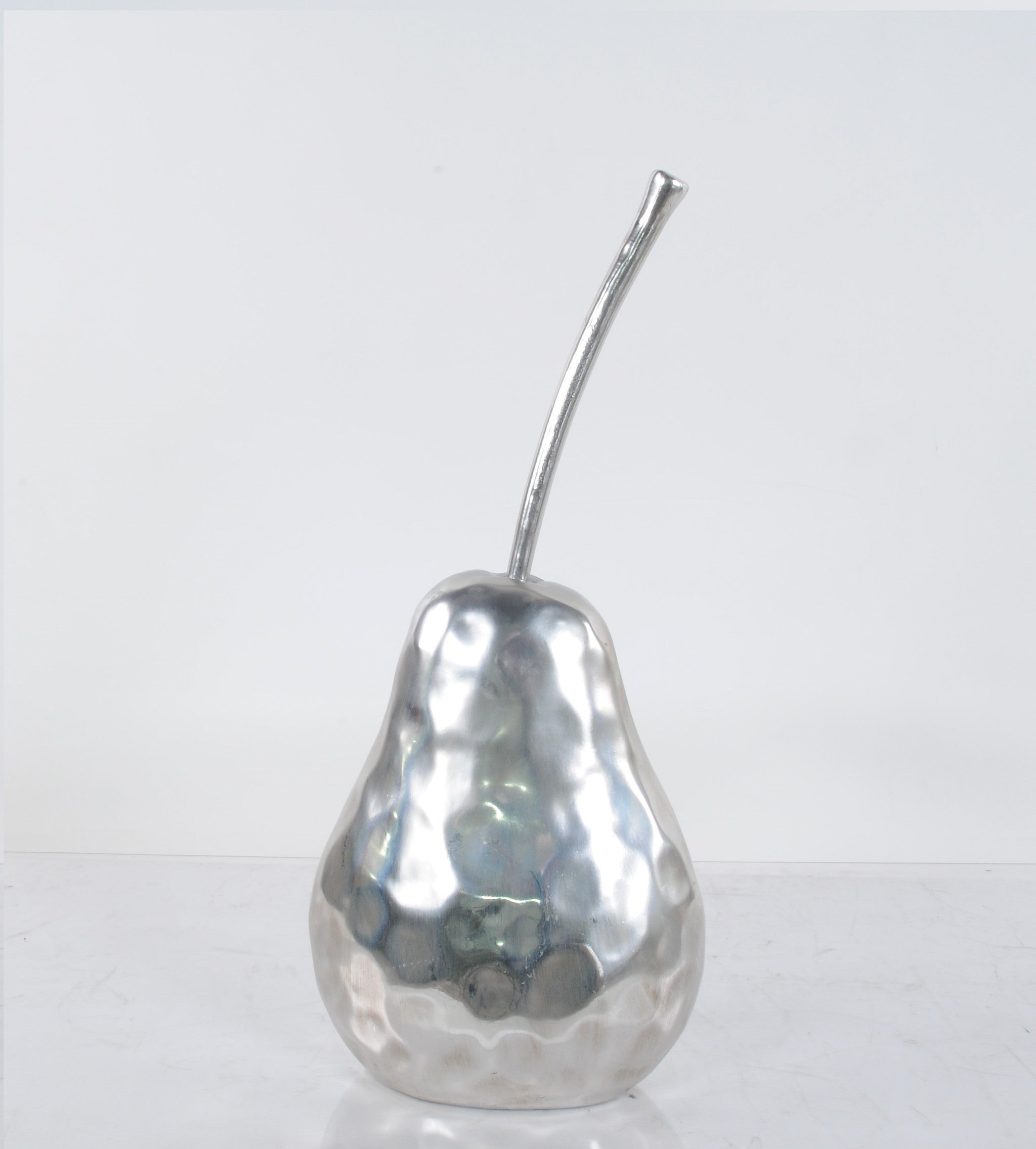  Delicious Hammered Finish Pear Statue By Homeroots 