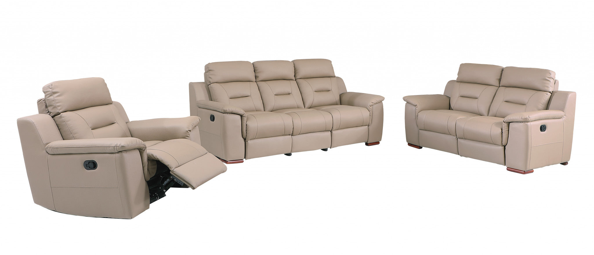  Beige Sofa Set By Homeroots 