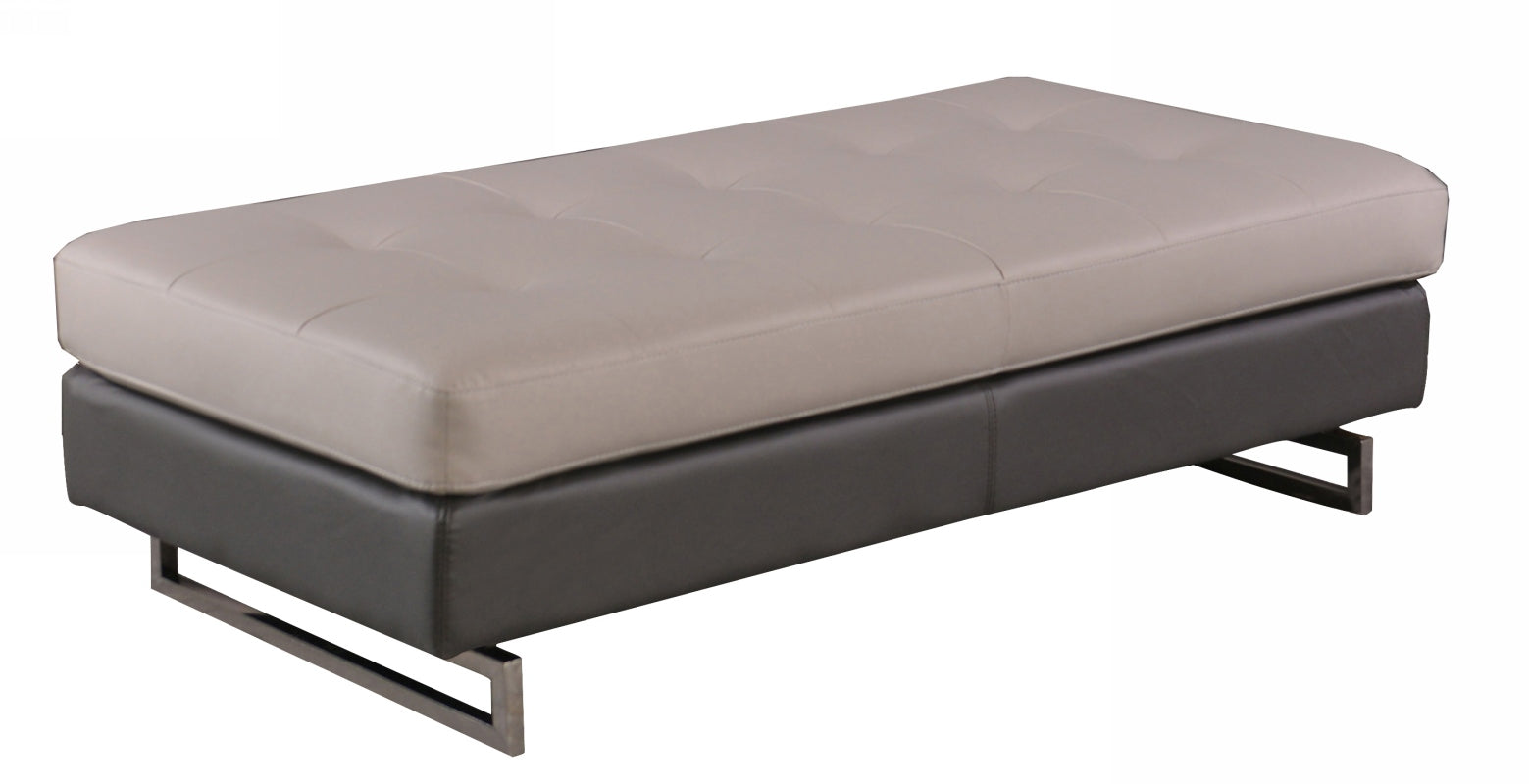  Twoto Tone Ottoman By Homeroots 