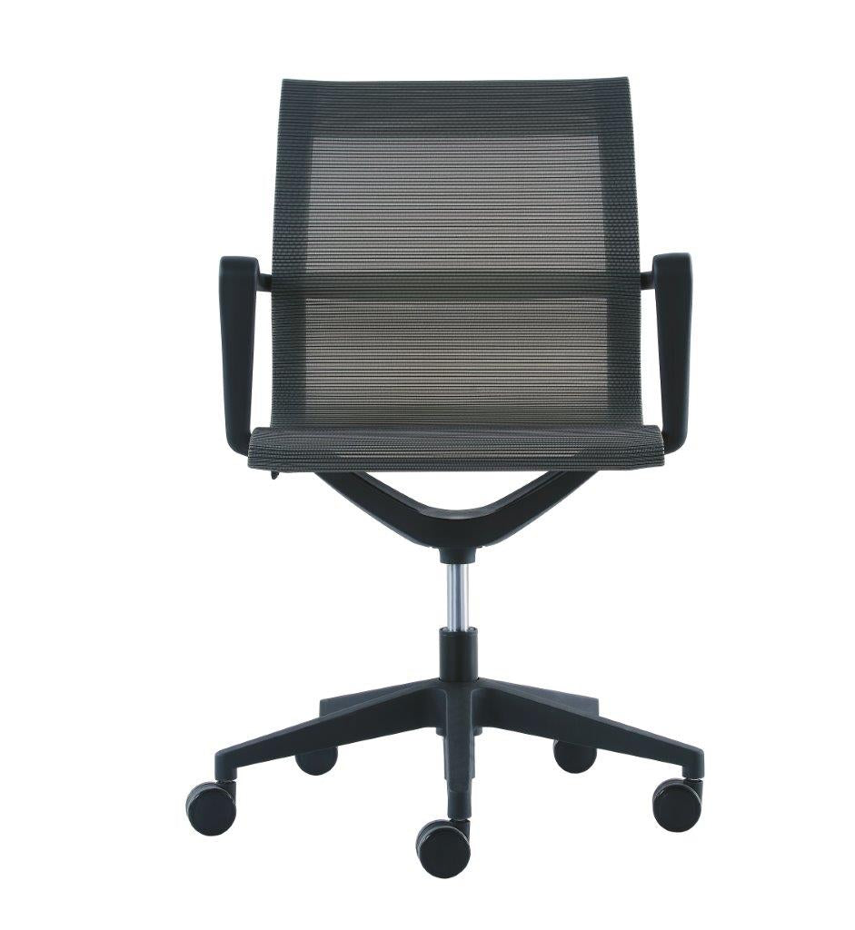  Charcoal Mesh Fle Tilt Chair By Homeroots 