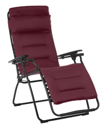  BordeauPowder Coated Recliner By Homeroots 