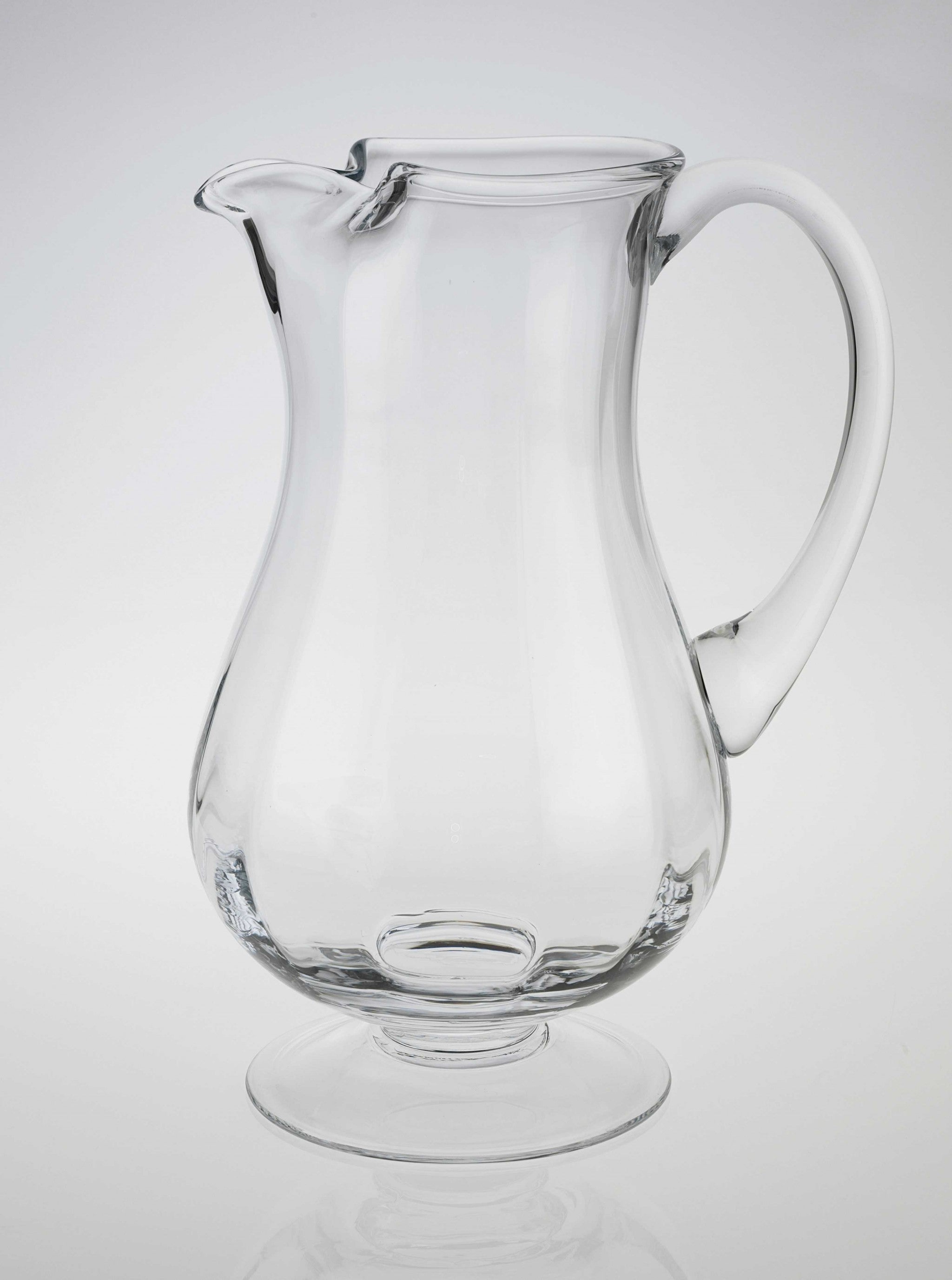  Mouth Blown Lead Free Crystal Pitcher 54 Oz By Homeroots 