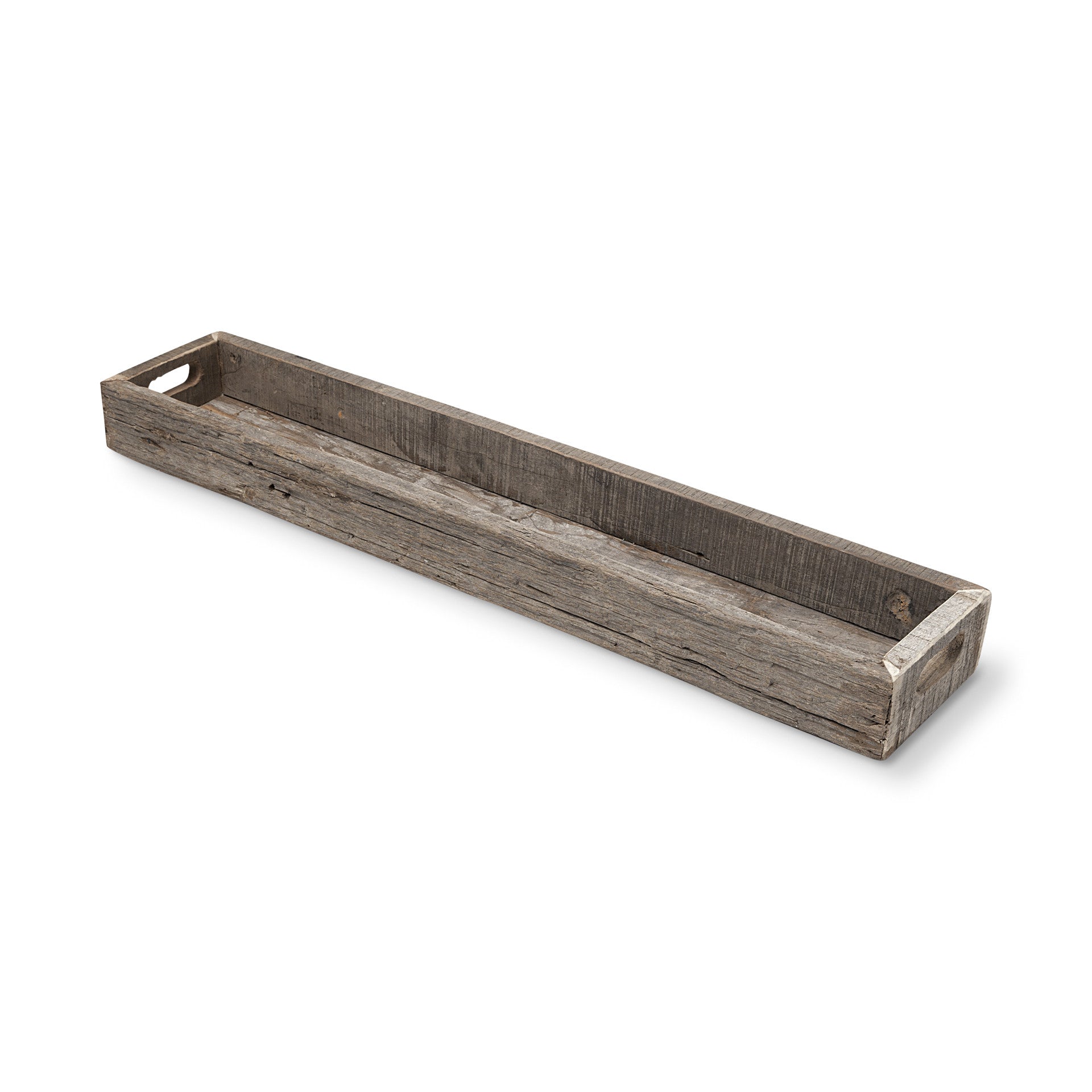  Large Natural Brown Reclaimed Wood With Grains And Knots Highlight Tray By Homeroots 