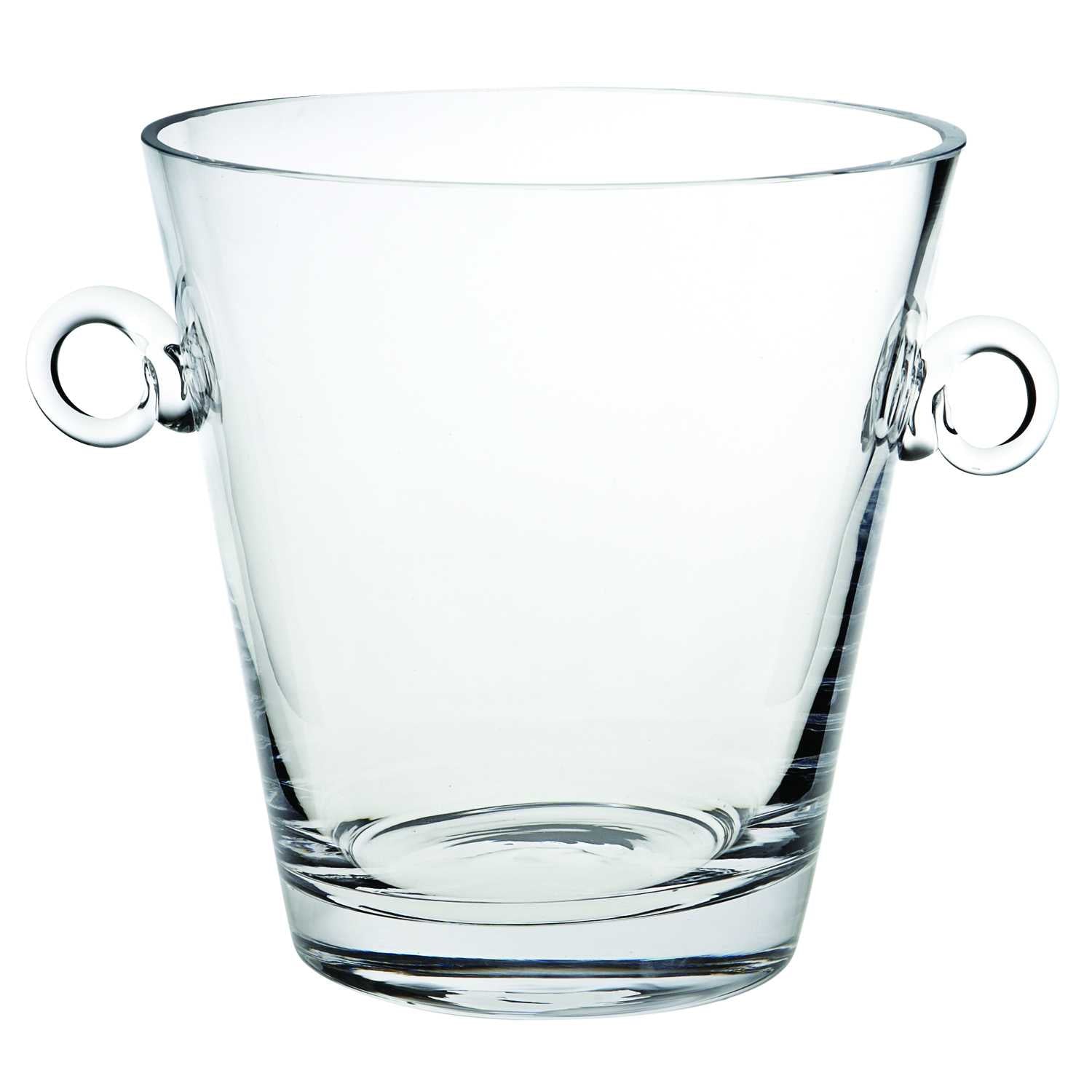  8 Mouth Blown European Glass Ice Bucket Or Cooler By Homeroots 