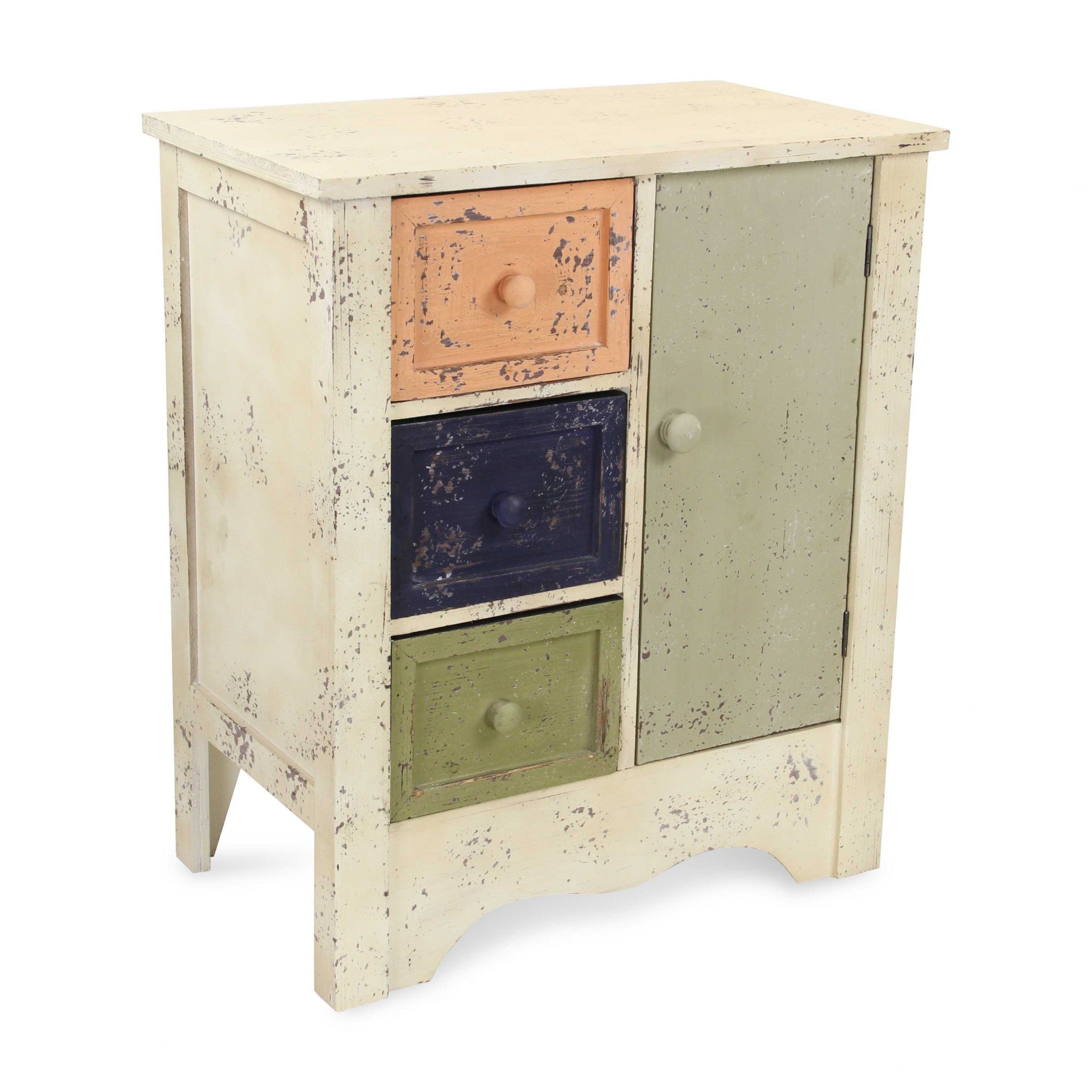  Vintage Chic Accent Storage Cabinet By Homeroots 