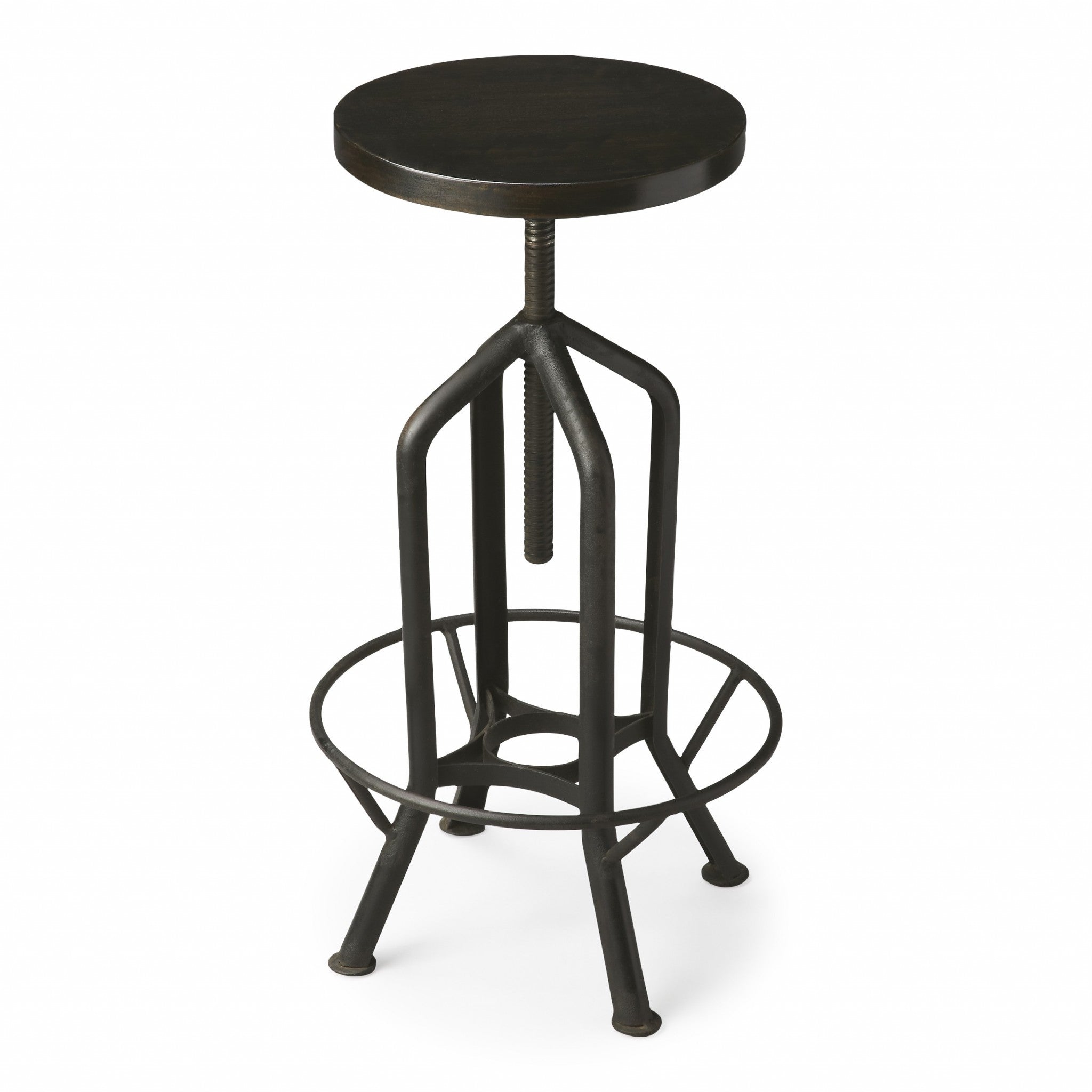  Metalworks Revolving Bar Stool By Homeroots 