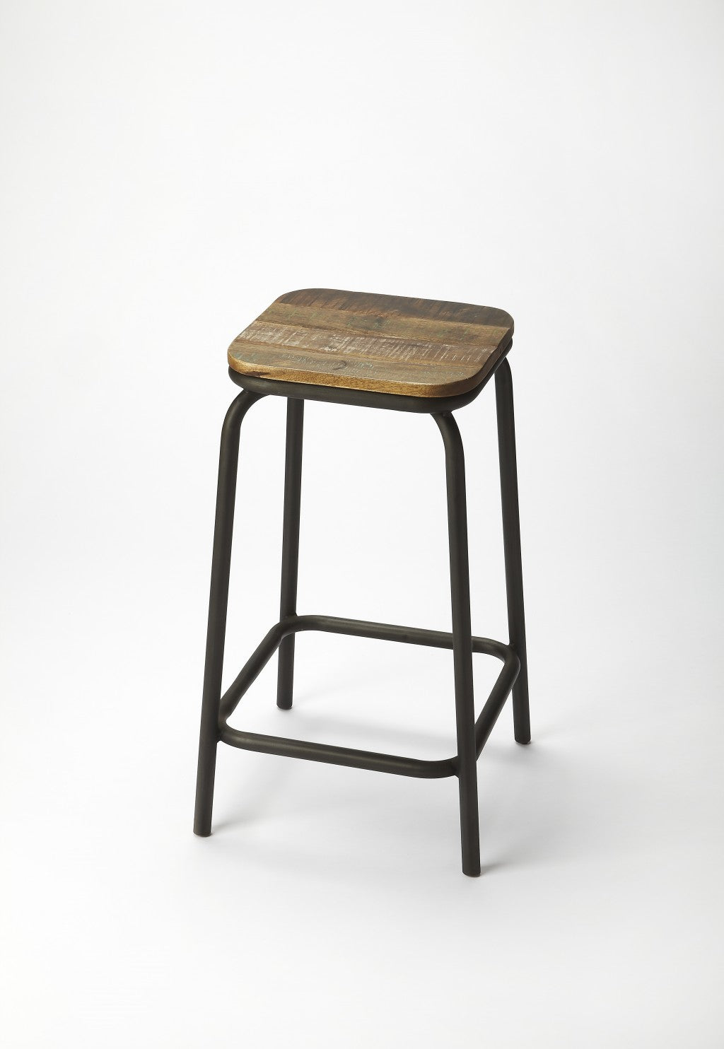  Industrial Chic Bar Stool By Homeroots 