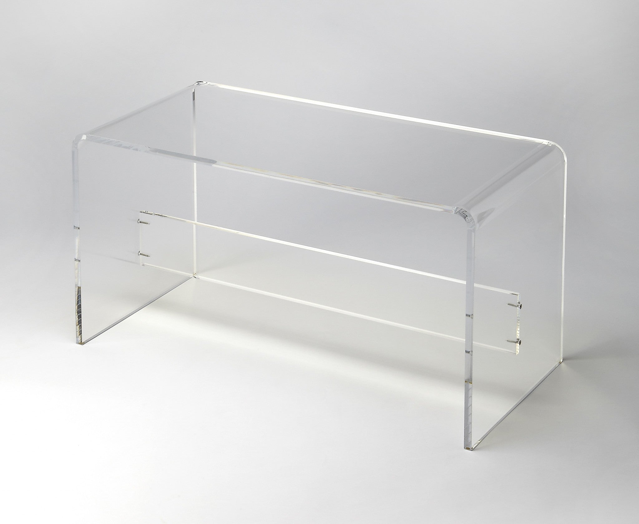  Modern Chic Acrylic Bench By Homeroots 