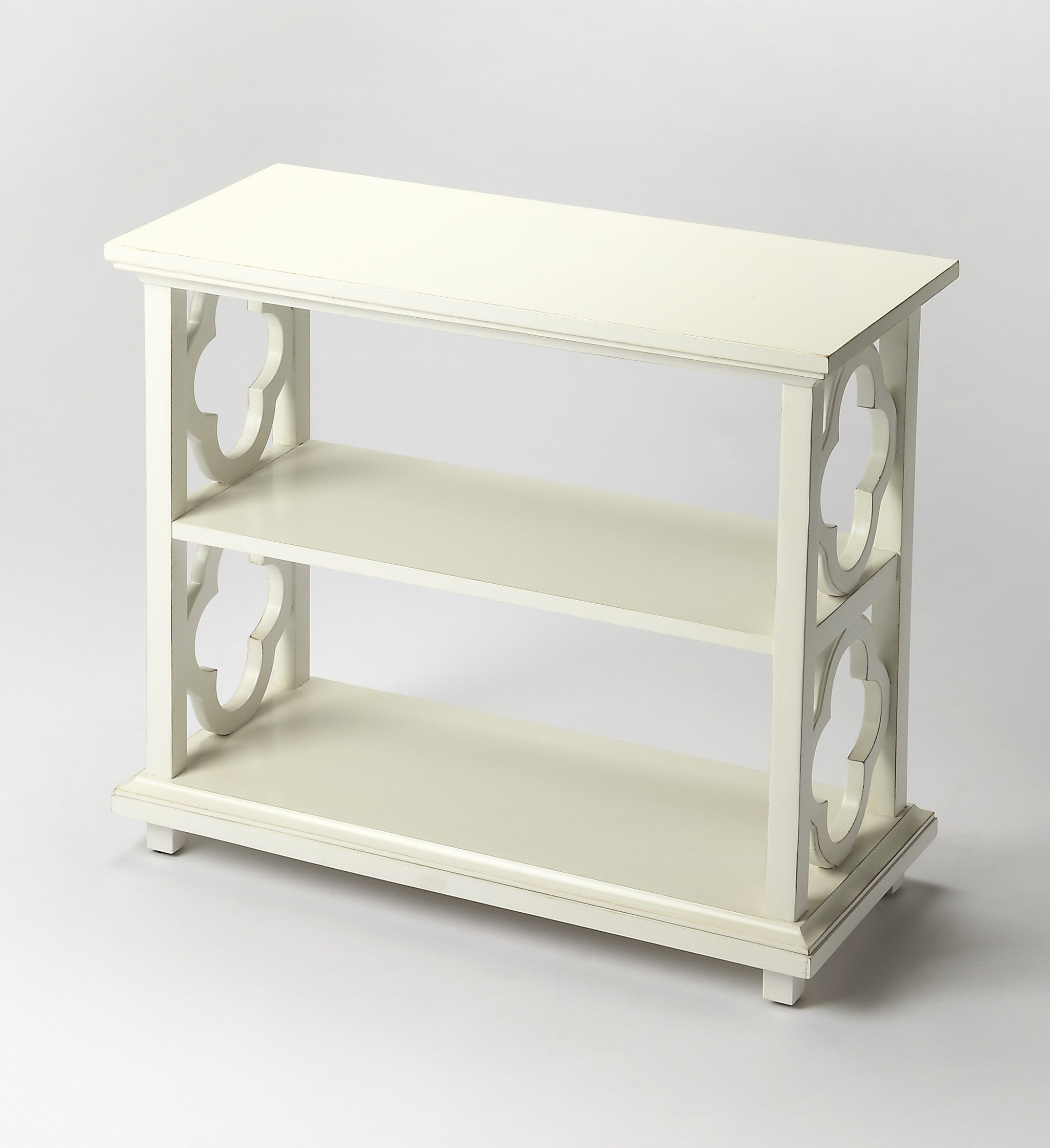  Paloma Cottage White Bookcase By Homeroots 