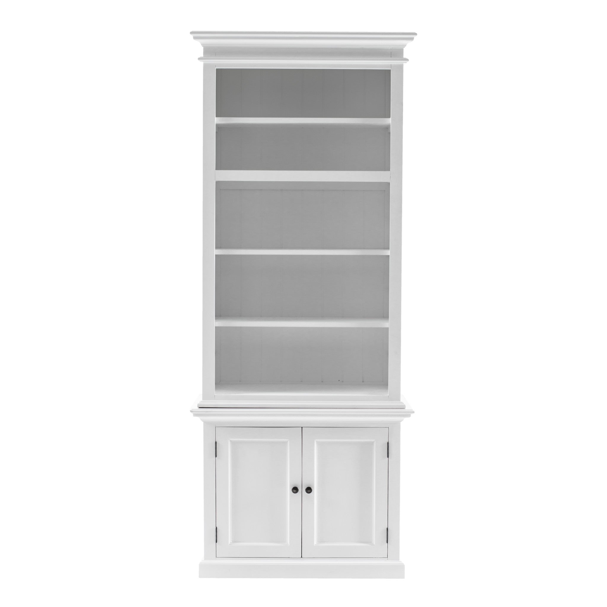  Classic White Single Bay Hutch Unit By Homeroots 