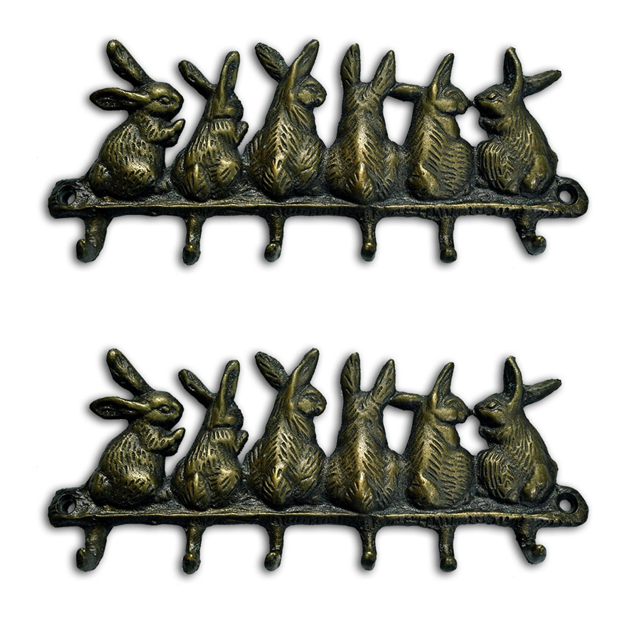 Bunny Keyhook S/2 (BZ13470) By SPI Home