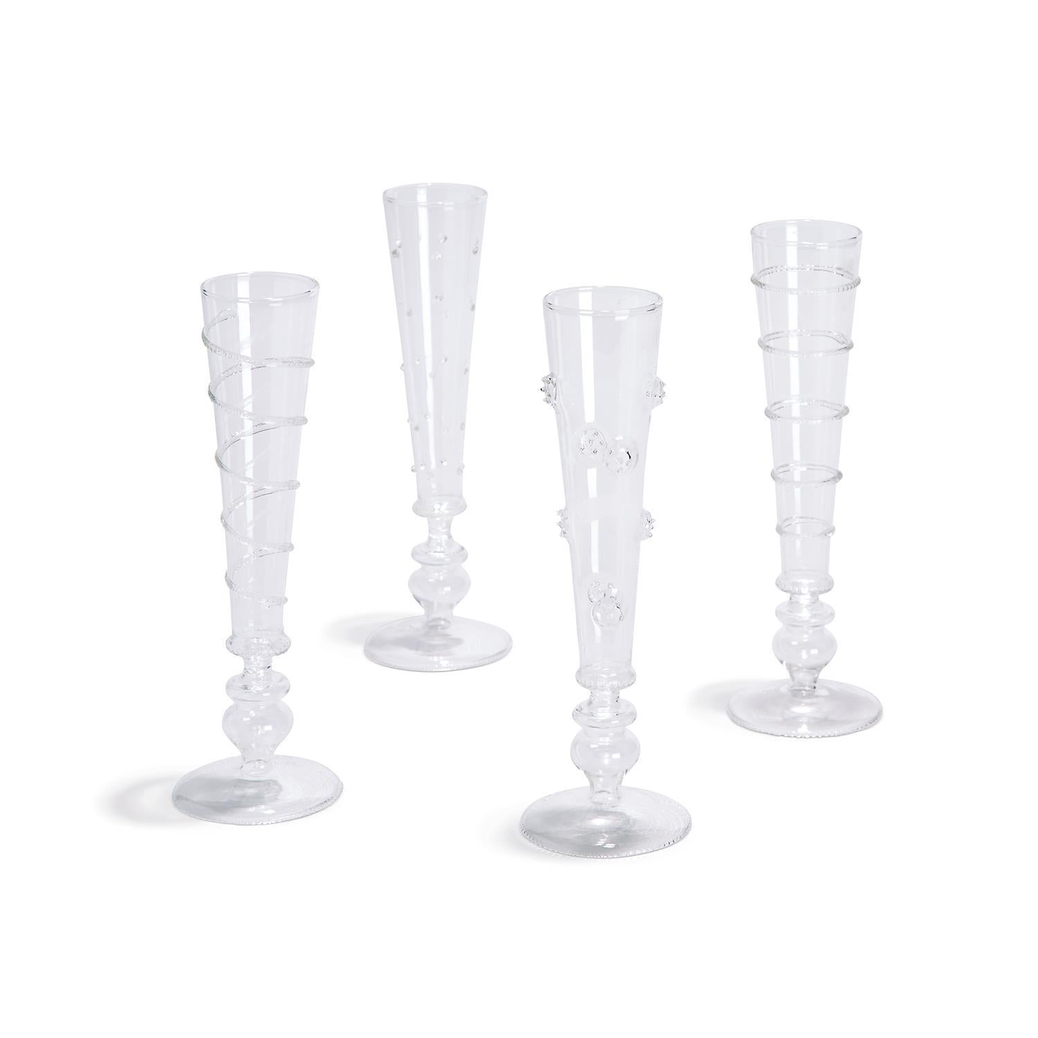 champagne glasses set of 12