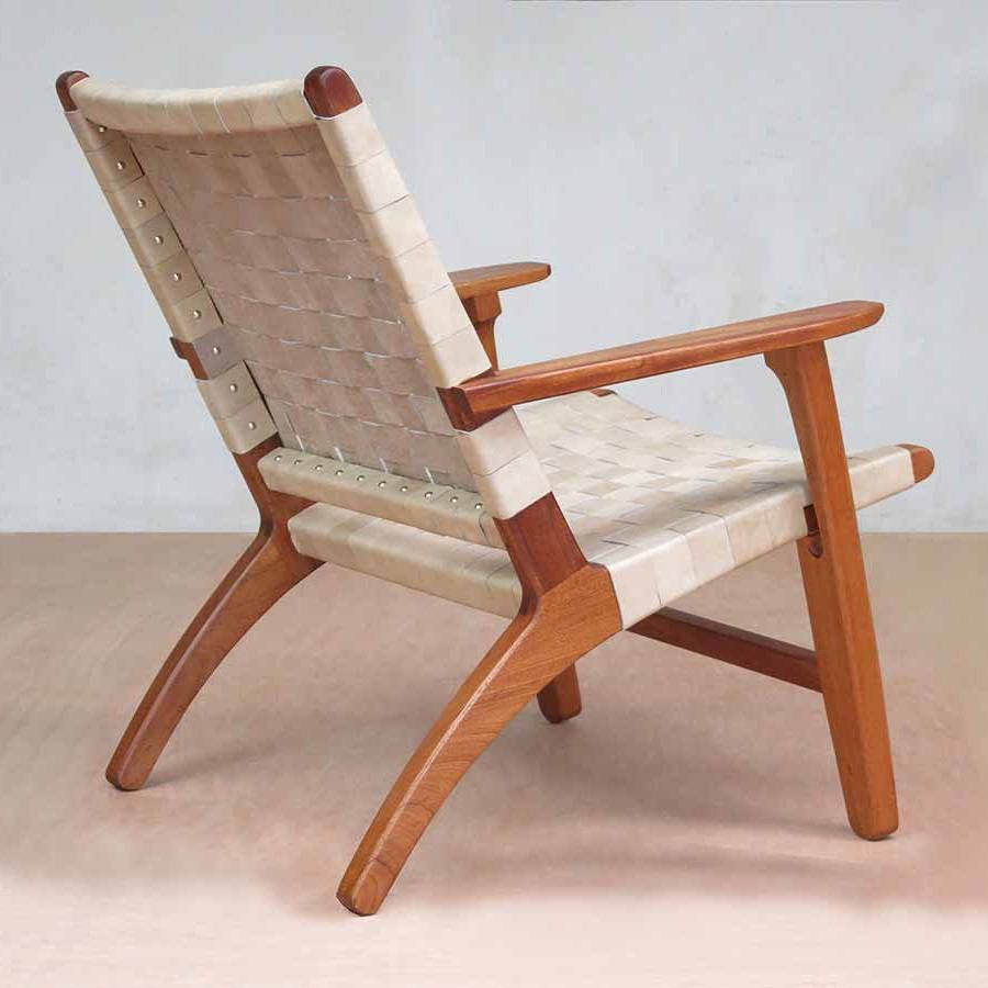 Masaya Abuelo Mid Century Lounge Chair - Royal Mahogany – Modish Store