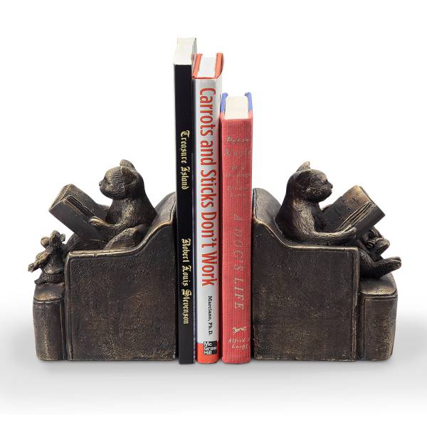 Reading Friends Bookends PR (c By SPI Home - 6in Height – Modish Store